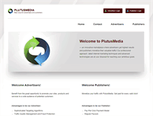 Tablet Screenshot of plutusmedia.com